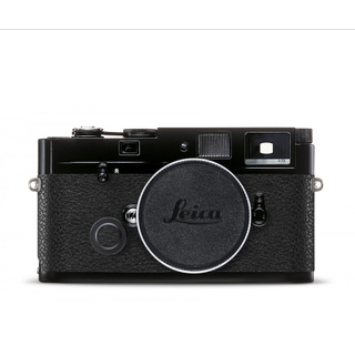 Leica MP film camera on a white background