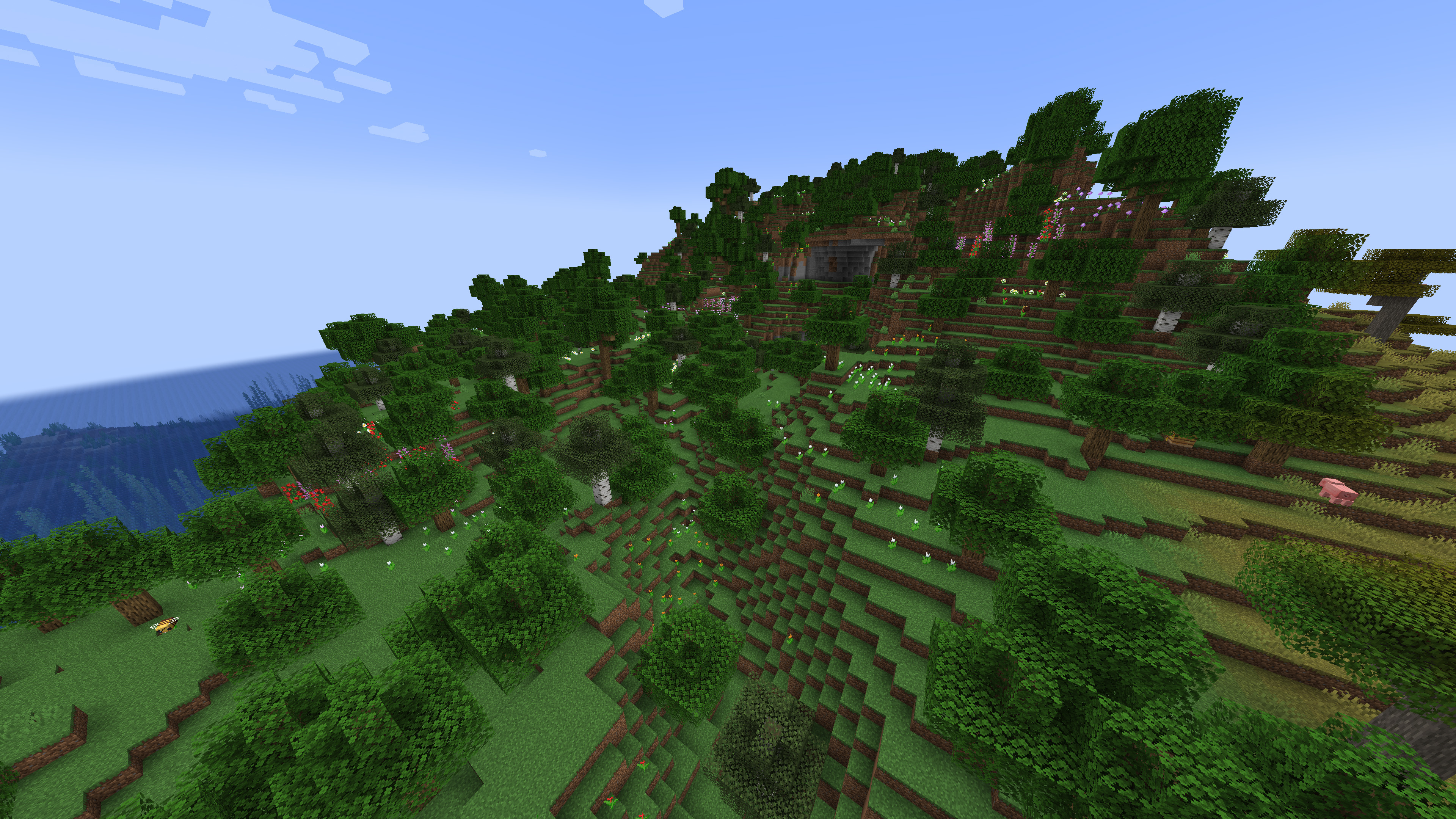 Meilleures graines de forêt fleurie pour Minecraft