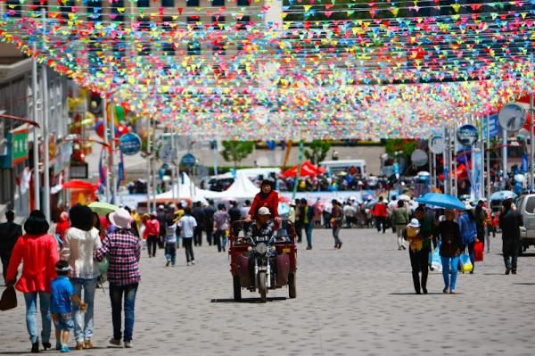 Around starting area at Qilian