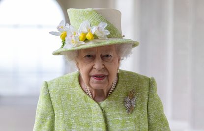 Queen Elizabeth II during a visit to The Royal Australian Air Force Memorial