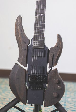 The EBG-6 Jigsaw Crook guitar
