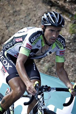 Juan Jose Cobo (Geox-TMC) finshed second on the stage and moved up to fourth on general classification