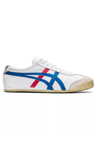 An image of Onitsuka Tiger trainers, one of the trainers that are in fashion.