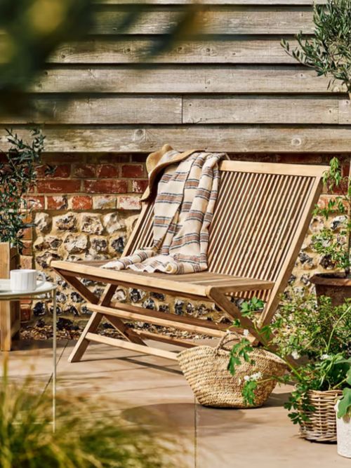 Netherton Folding Bench 2 Seater 