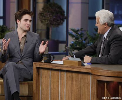 Robert Pattinson - Robert Pattinson On ?Hot? Co-Stars filming steamy Breaking Dawn scenes - Robert Pattinson Jay Leno - Jay Leno - Kristen Steawart - Reese Witherspoon - Water For Elephants - Breaking Dawn - Marie Claire - Marie Claire UK