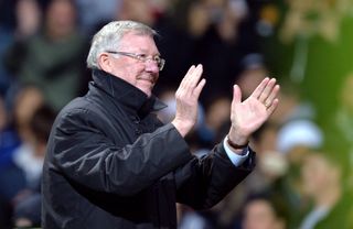 Sir Alex Ferguson, pictured, was among the people wishing Scott Parker well at Fulham