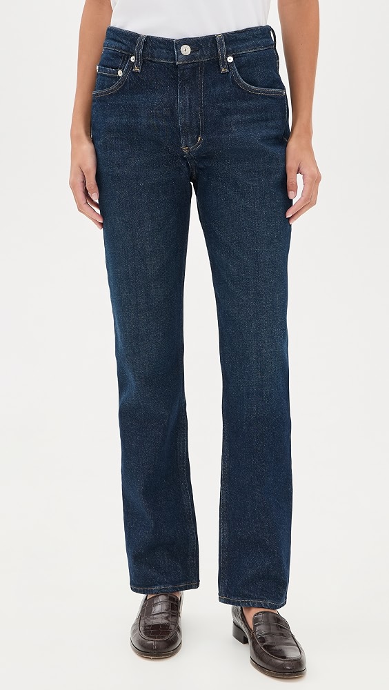 Savannah Cigarette Jeans - Dark Indigo