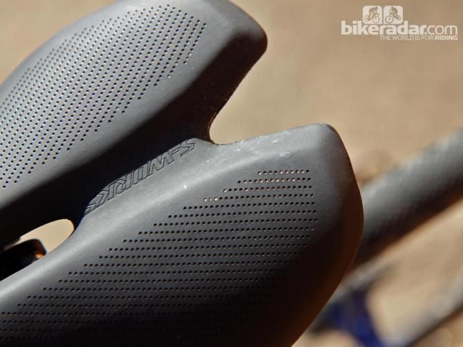 The perforated cover looks great but it's also a magnet for mud
