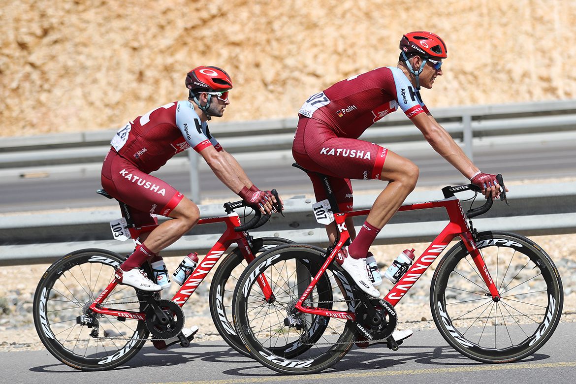 Nathan Has and Nils Politt (Katusha-Alpecin)