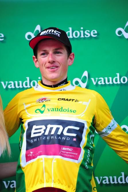 Mathais Frank (BMC) stays in the yellow jersey at the Tour de Suisse