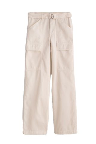 Madewell Belted Slouchy Straight Cargo Pants in Garment Dye (Were $128) 