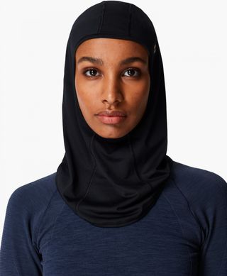 Workout hijabs: A model wears the new Sweaty Betty workout hijab