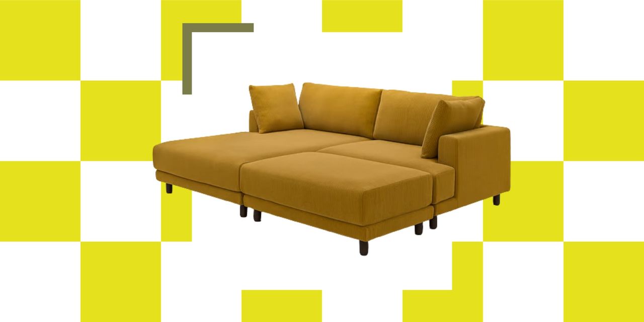 When Pushed Together, This IKEA Sofa Configuration Becomes a Design-y, Mid-Century-Style Conversation Pit
