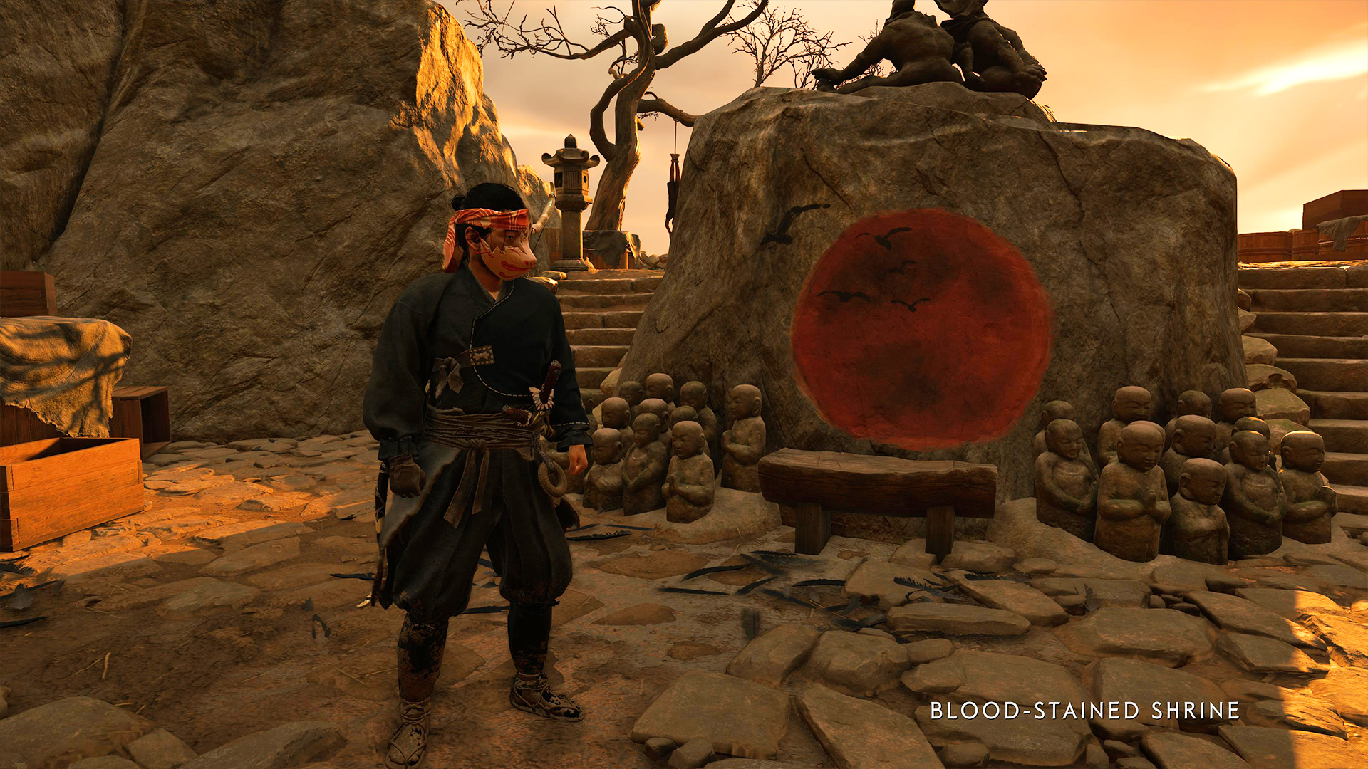 Ghost of Tsushima: Iki Island features shrines that refer to classic PS games