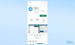 Telegram app on the Play Store
