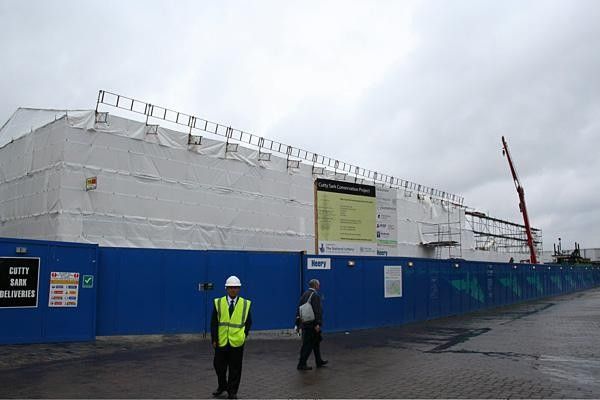 Unfortunately the Cutty Sark was almost completely destroyed by fire this Spring.