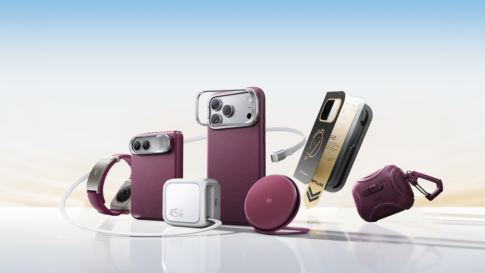 ESR Atelier Vegan Leather Cases for iPhone 18 and the foldable iPhone.