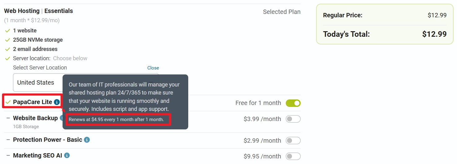 Onboarding process at HostPapa