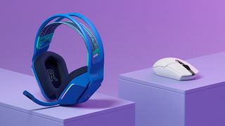 logitech purple headset