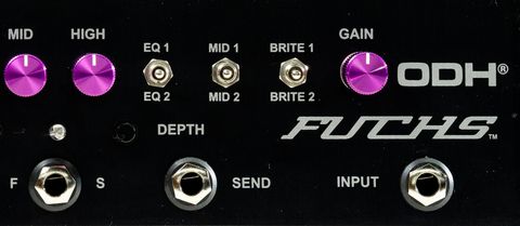 A detail shot of the Fuchs Audio ODH