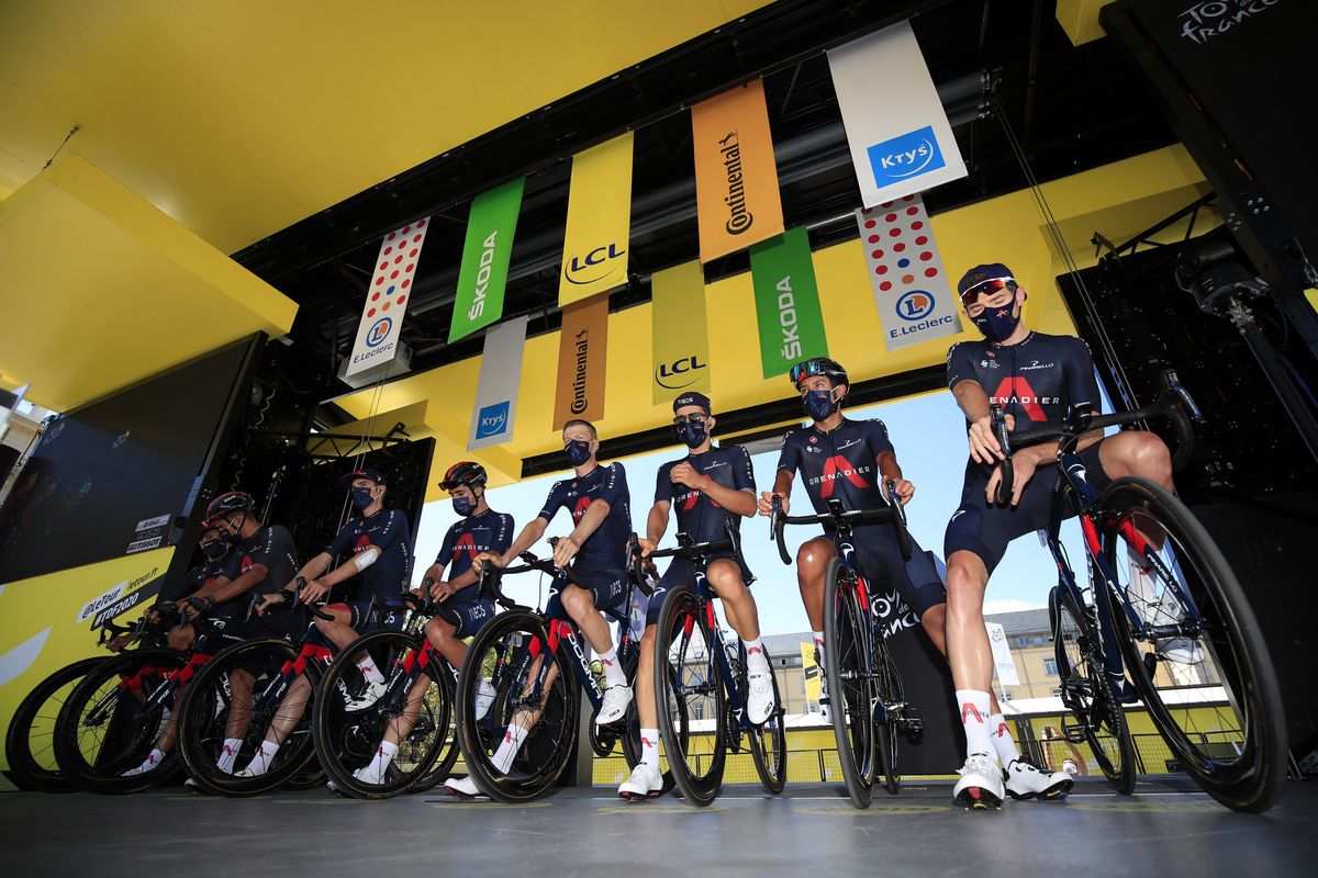 Tour de France 2020 - 107th Edition - 5th stage Gap - Privas 183 km - 02/09/2020 - Team Ineos Grenadiers - photo Luca Bettini/BettiniPhoto&Acirc;&copy;2020