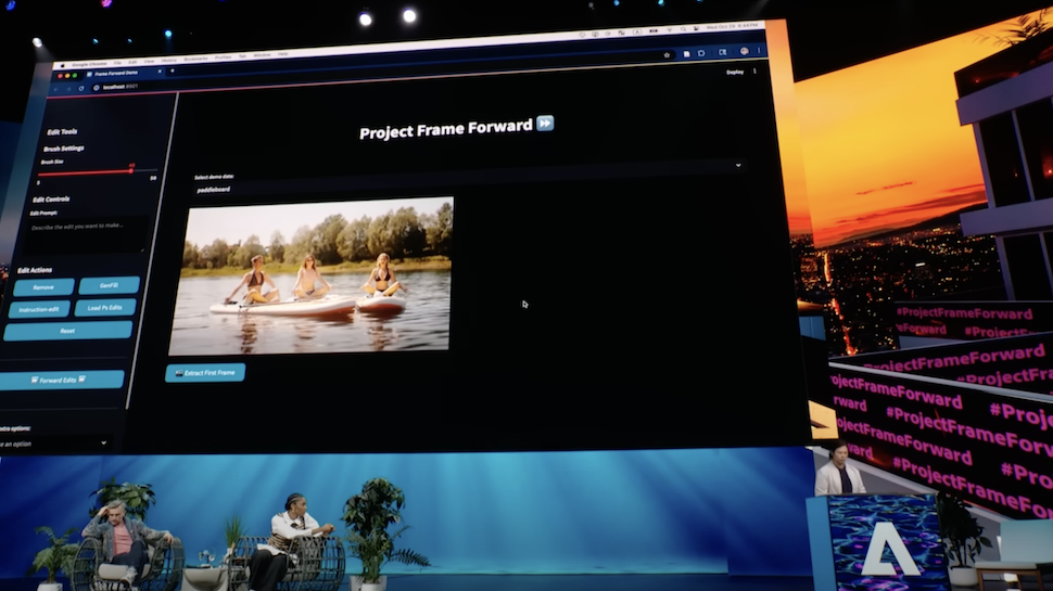 Adobe Sneaks at Adobe MAX LA 2025