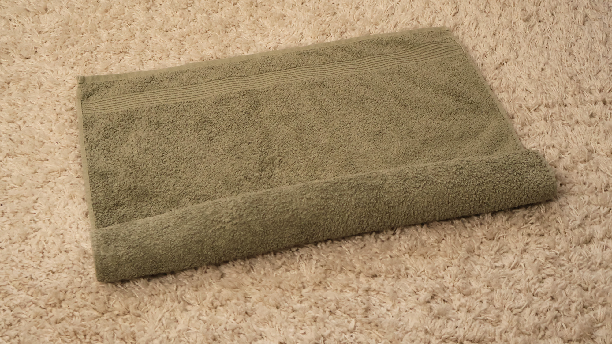 How to make a draft excluder using a towel