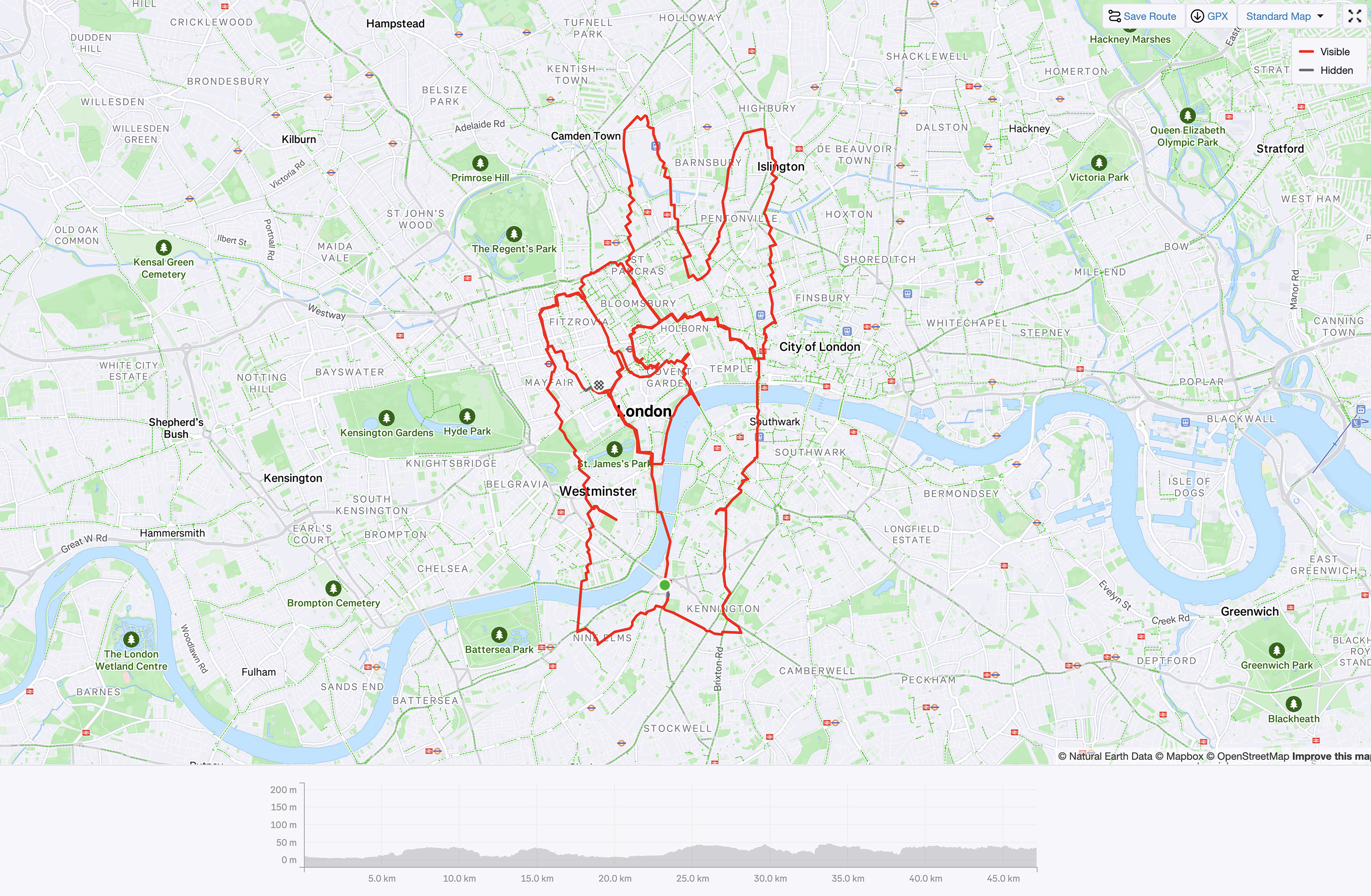 Strava Art