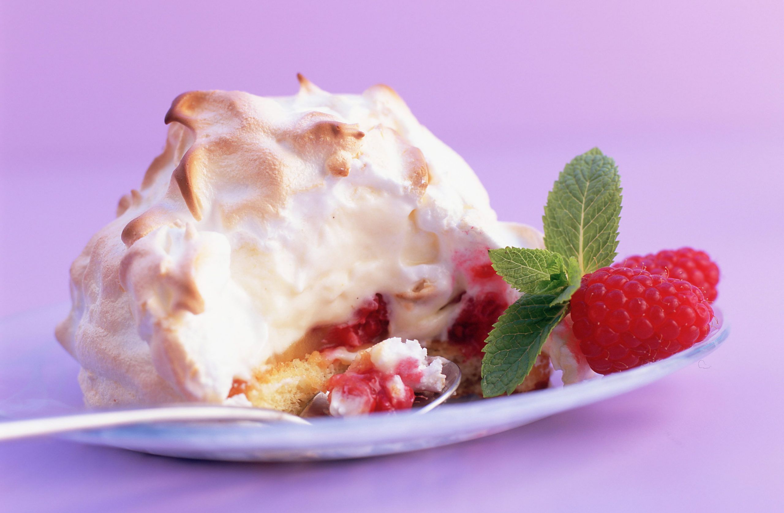 Lemon baked Alaska recipe
