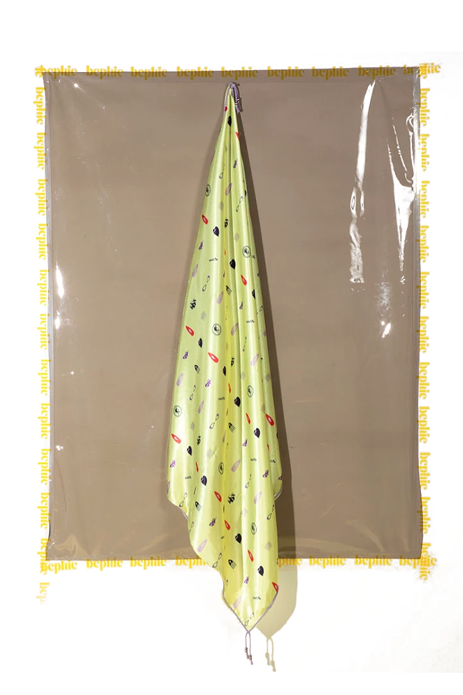 The Supply Scarf with Silver Beads