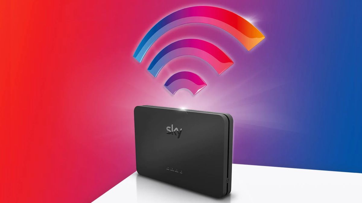 Sky broadband router