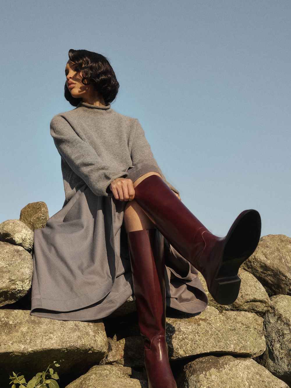 Velvet Hour Knee Boot