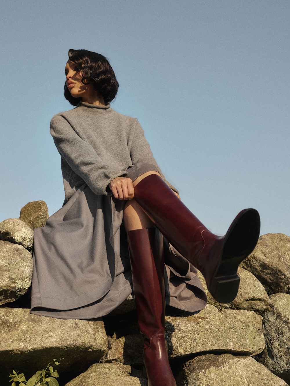Velvet Hour Knee Boot