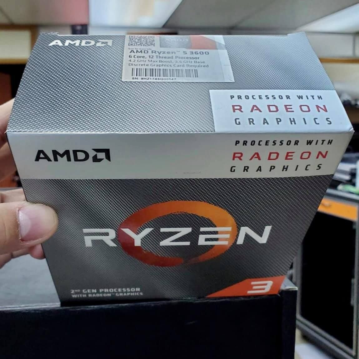 Amd Ships Out Ryzen 5 3600 Cpus In Ryzen 3 30g Packaging Tom S Hardware