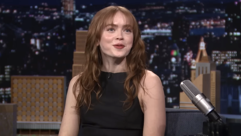 sadie sink on the tonight show starring jimmy fallon