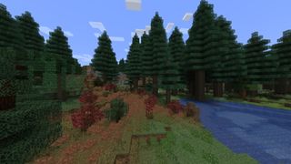 A special forest biome from 'Biomes O Plenty'