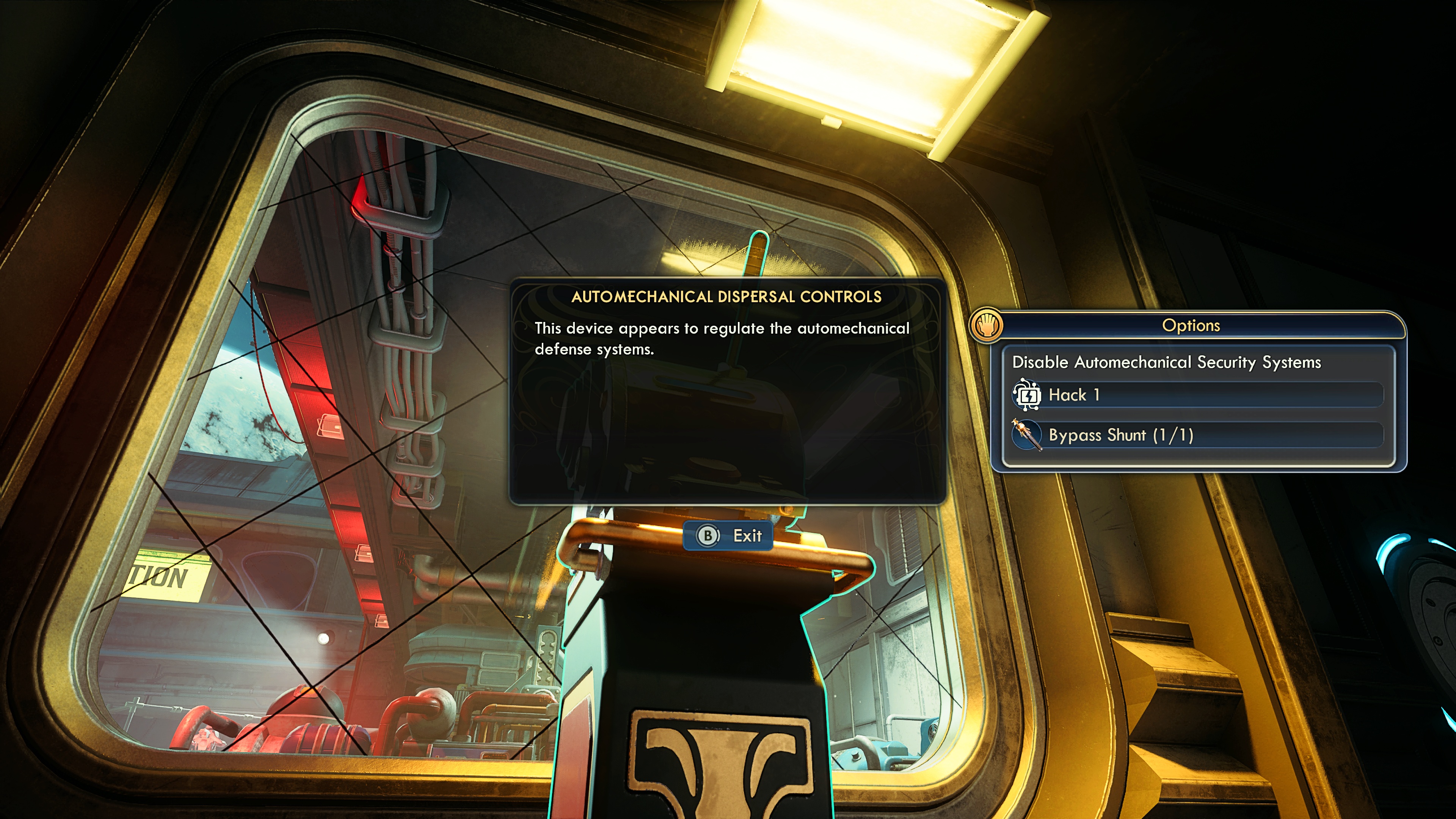 Screenshot of The Outer Worlds 2 preview running on Xbox Series X.