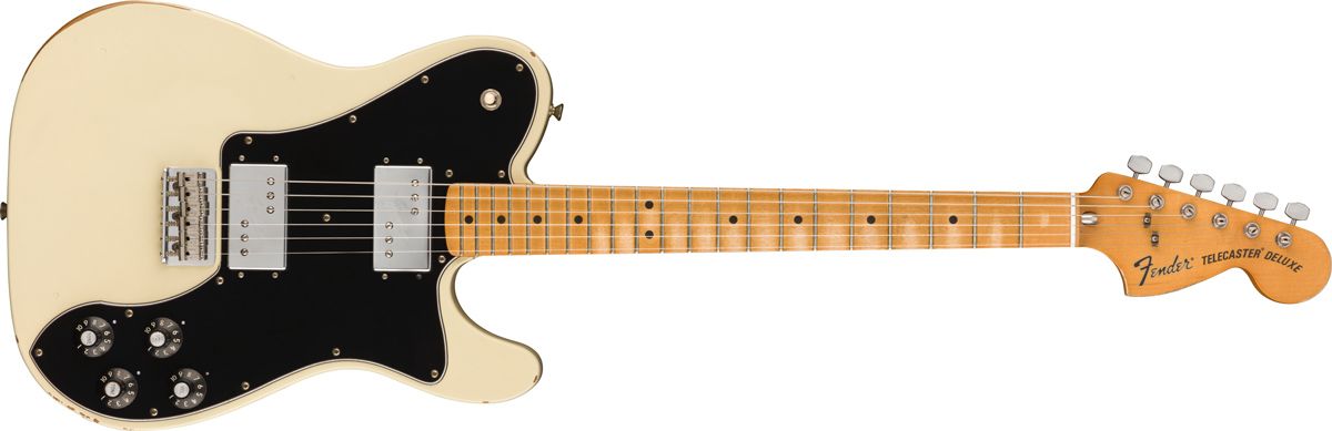 Fender Vintera Road Worn &rsquo;70s Telecaster Deluxe Olympic White