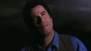 John Travolta staring skyward in Phenomenon