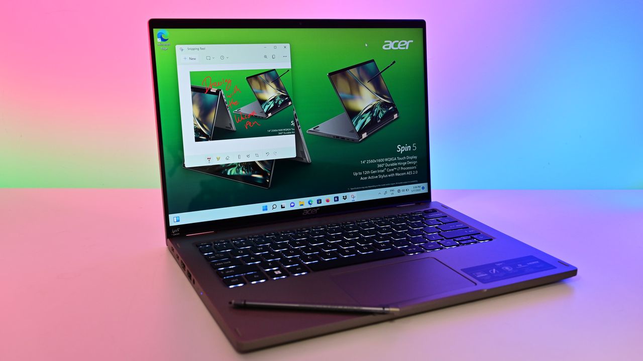 Acer Spin 5 2022