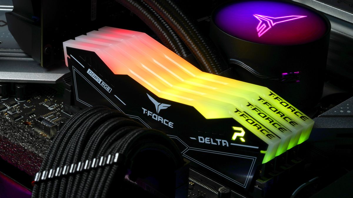 Teamgroup T-Force Delta RGB DDR5-6400 C40 memory review | PC Gamer