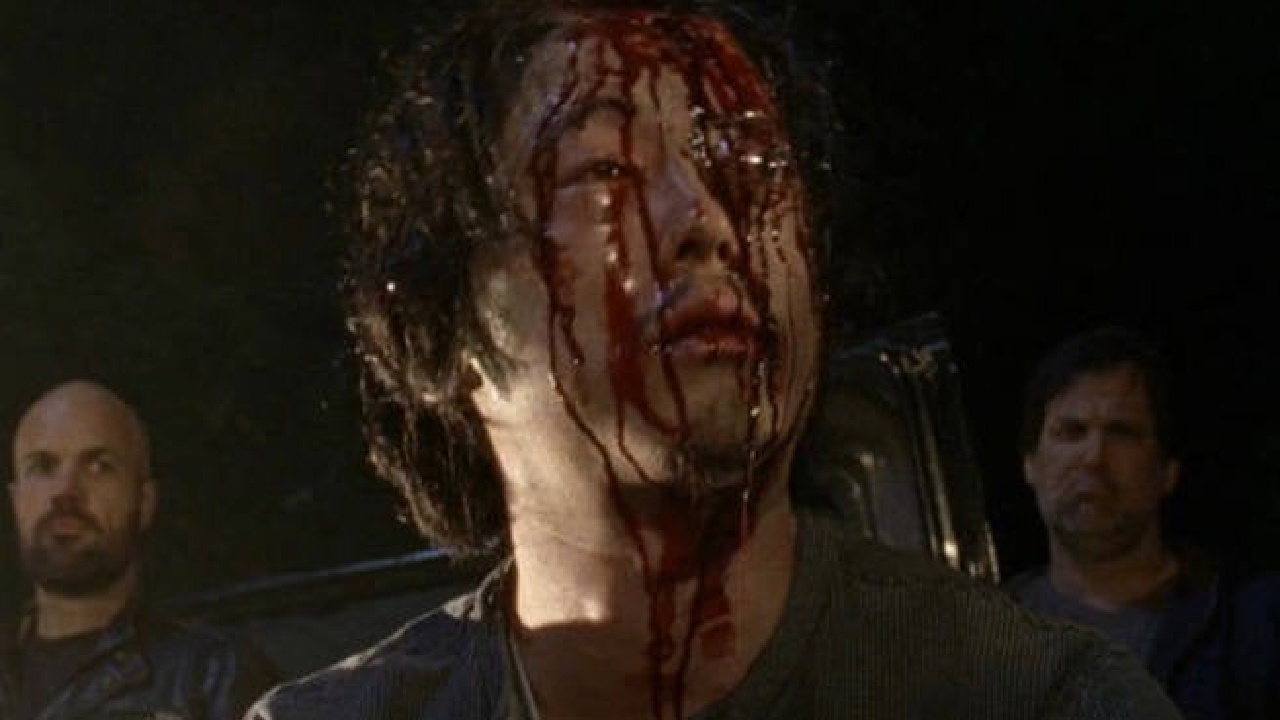 The Walking Dead'de Glenn'in ölümü.