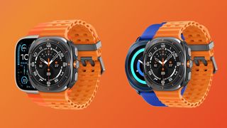 Apple Watch Ultra, Galaxy Watch Ultra, and Samsung Gear Sport