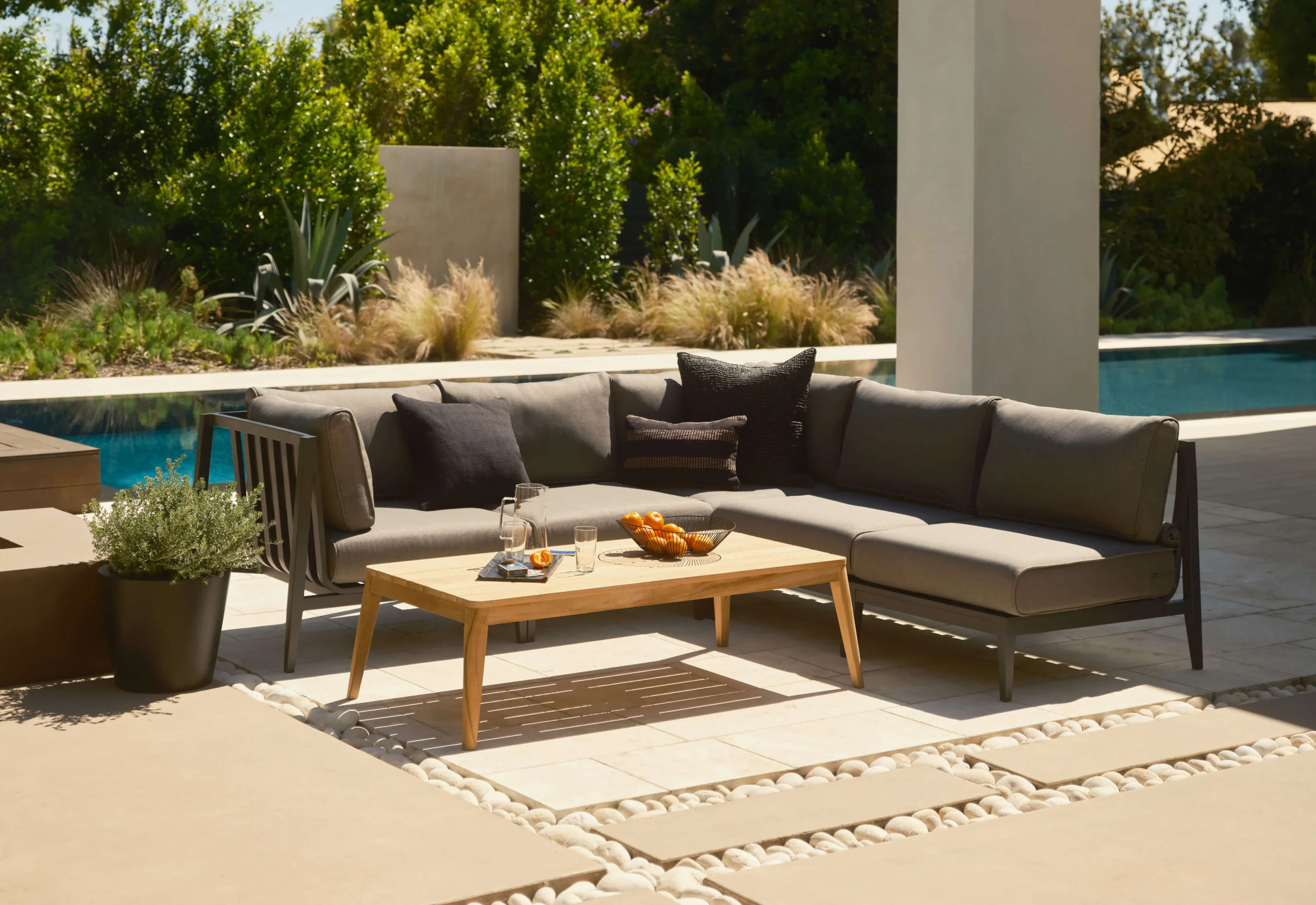 modern outdoor sectional