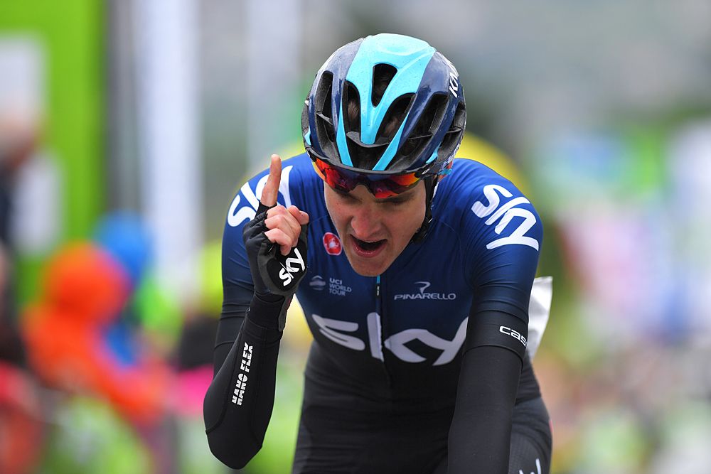 Pavel Sivakov (Team Sky) wins stage 2 at Tour of the Alps