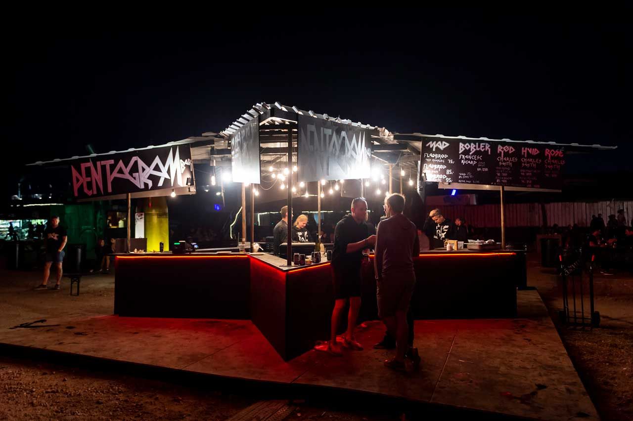 Copenhell Pentagram bar