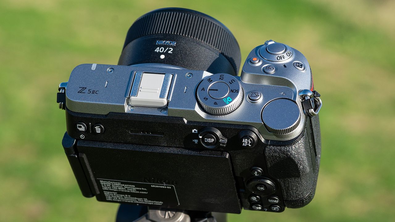 Nikon Z5IIC on a green background