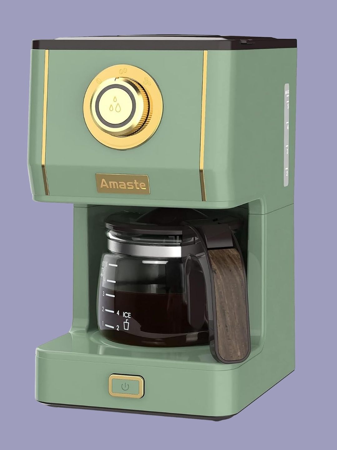 Amaste, Drip Coffee Maker in Matcha Green