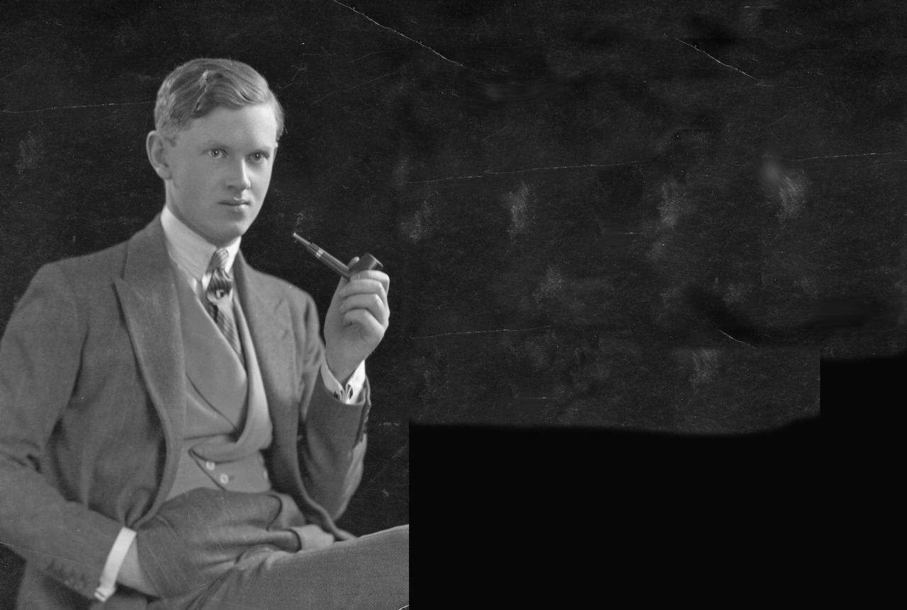 Writer Evelyn Waugh.