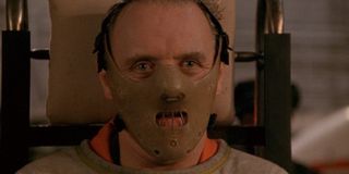 Anthony Hopkins as Dr. Hannibal Lecter in The Silence of the Lambs
